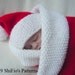 Baby Knitting Pattern Papoose, Cocoon, Hat, Knitting Pattern 2 Sizes DIGITAL DOWNLOAD 129