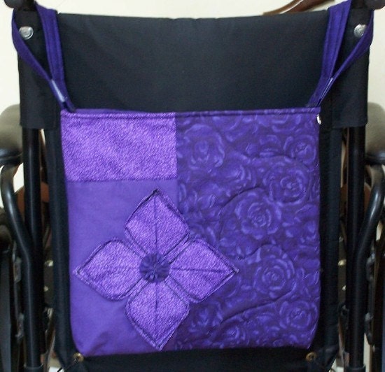 Wheelchair Accessories - Wheelchair Tote Bag Custom Order