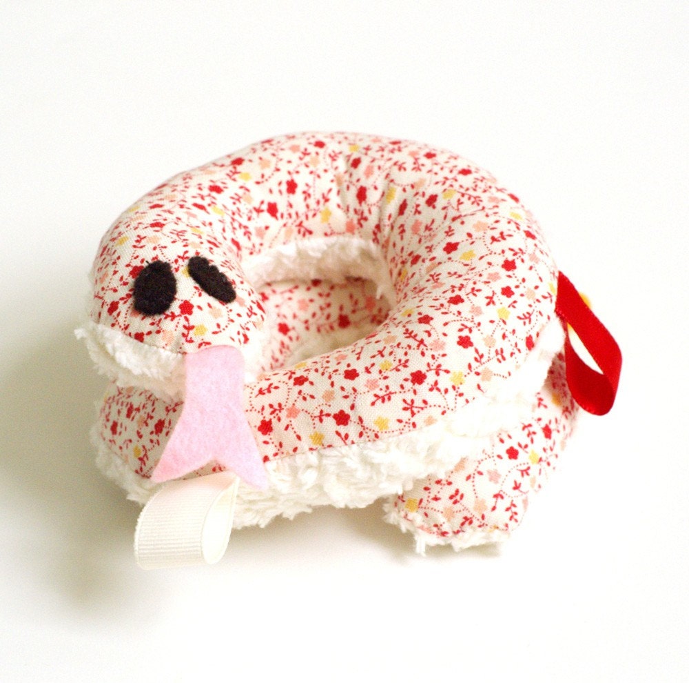 Abbie the Snake Plush Teether