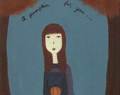 A Pumpkin for You Original Painting 