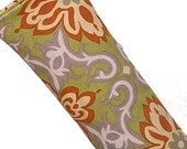 Eye Pillow, Amy Butler Fabric, Migraine Relief, Headache Helper,  Flaxseed and Lavender