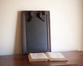 Antique Framed Chalkboard, Wood Framed Chalkboard, Blackboard, Message Board, Recycled
