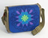 Ossia - saddlebag customized with original vintage fabric.