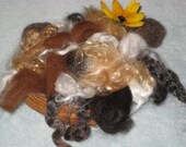 Gourmet Felted Fiber Sampler for Needlecraft by Fiber Artist GERRY