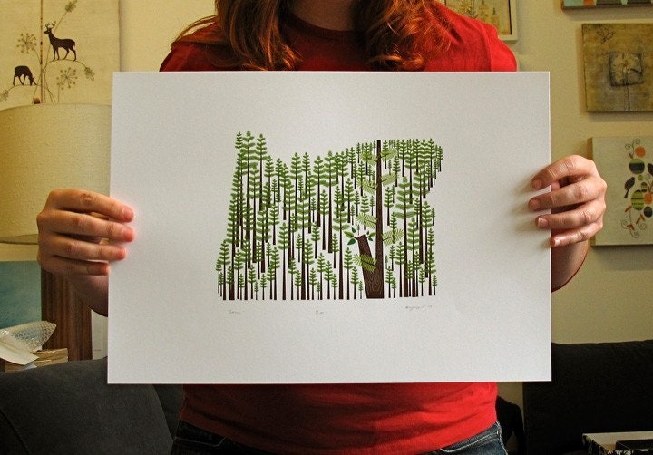 Oregon 'Home' - print