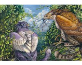 Courtship - Limited Edition Gryphon Print