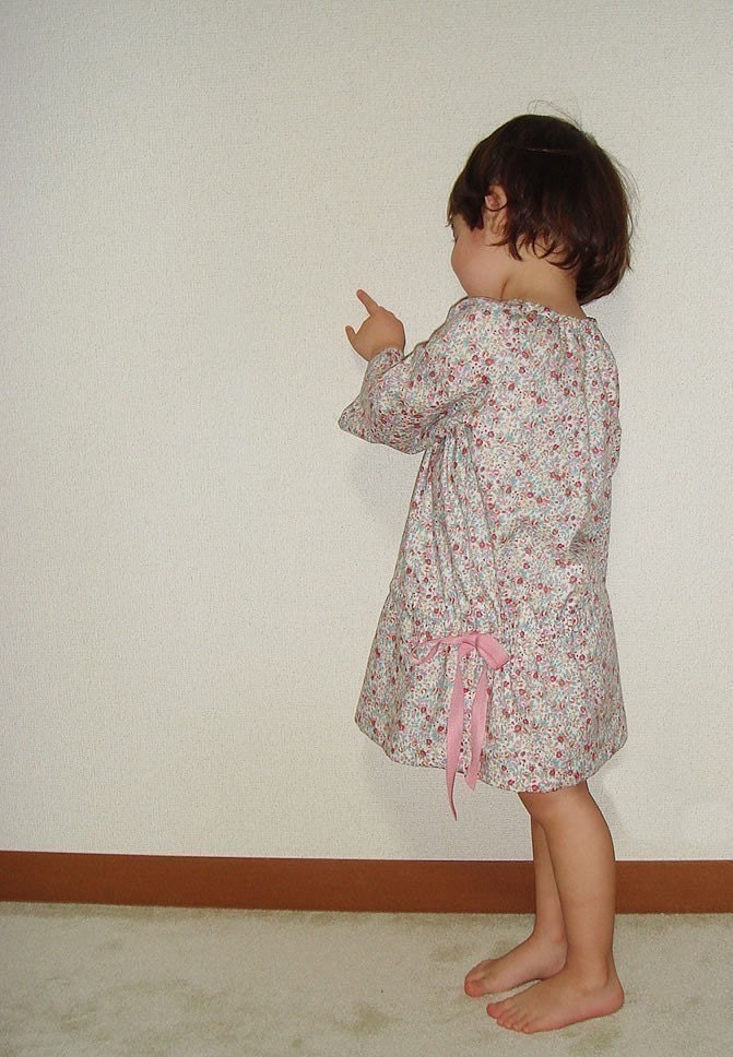 PDF e Pattern - Smock dress for 2Y - Baby and kids