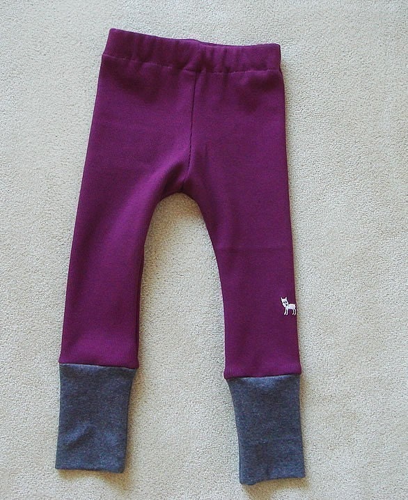PDF e Pattern - Baby (Toddler ) Spats/Leggings (Trousers for babies) 3 Size pattern - 6 months up to 3Y