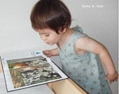 PDF e pattern - Tunic dress for girls - size 3Y - baby and kids
