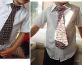 PDF e Pattern - Necktie/Tie for kids/Children for a little boys - about 18M to 5Y