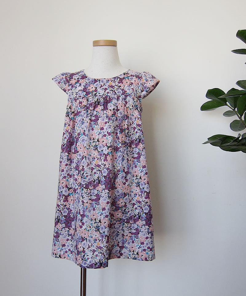 PDF Sewing Pattern - Fuwafuwa dress 1Y - Baby and kids