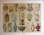 vintage Glass Industry print