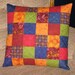 CLOSING SALE 50% OFF Quilted Patchwork Pillow Cover