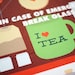Emergency Tea - illustration print