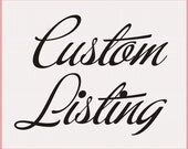 Custom Listing for Kinsey