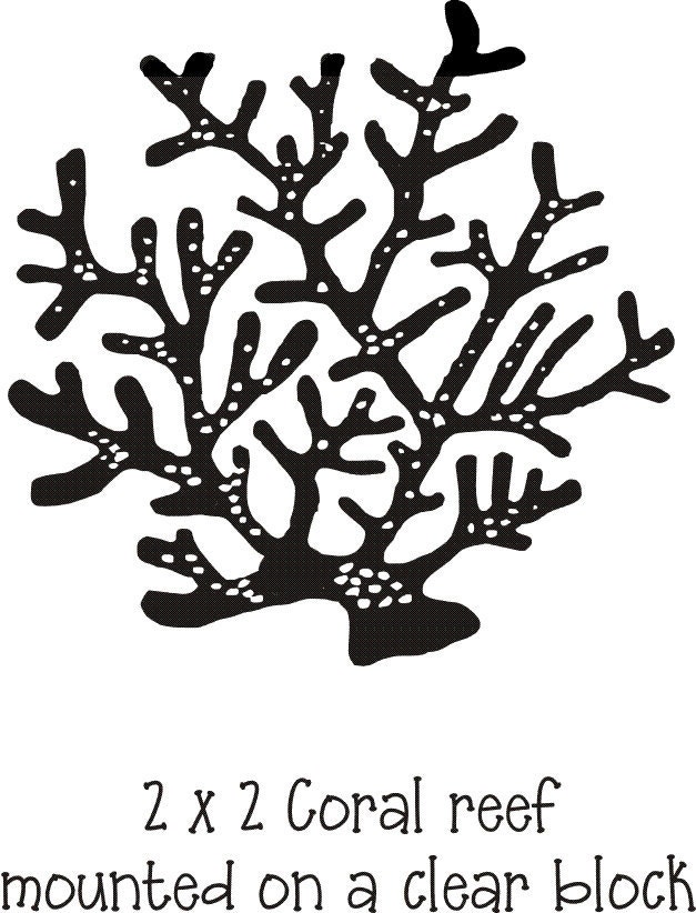 Pin by Annie Lopez on Stencils in 2021 | Coral reef, Coral, Coral print