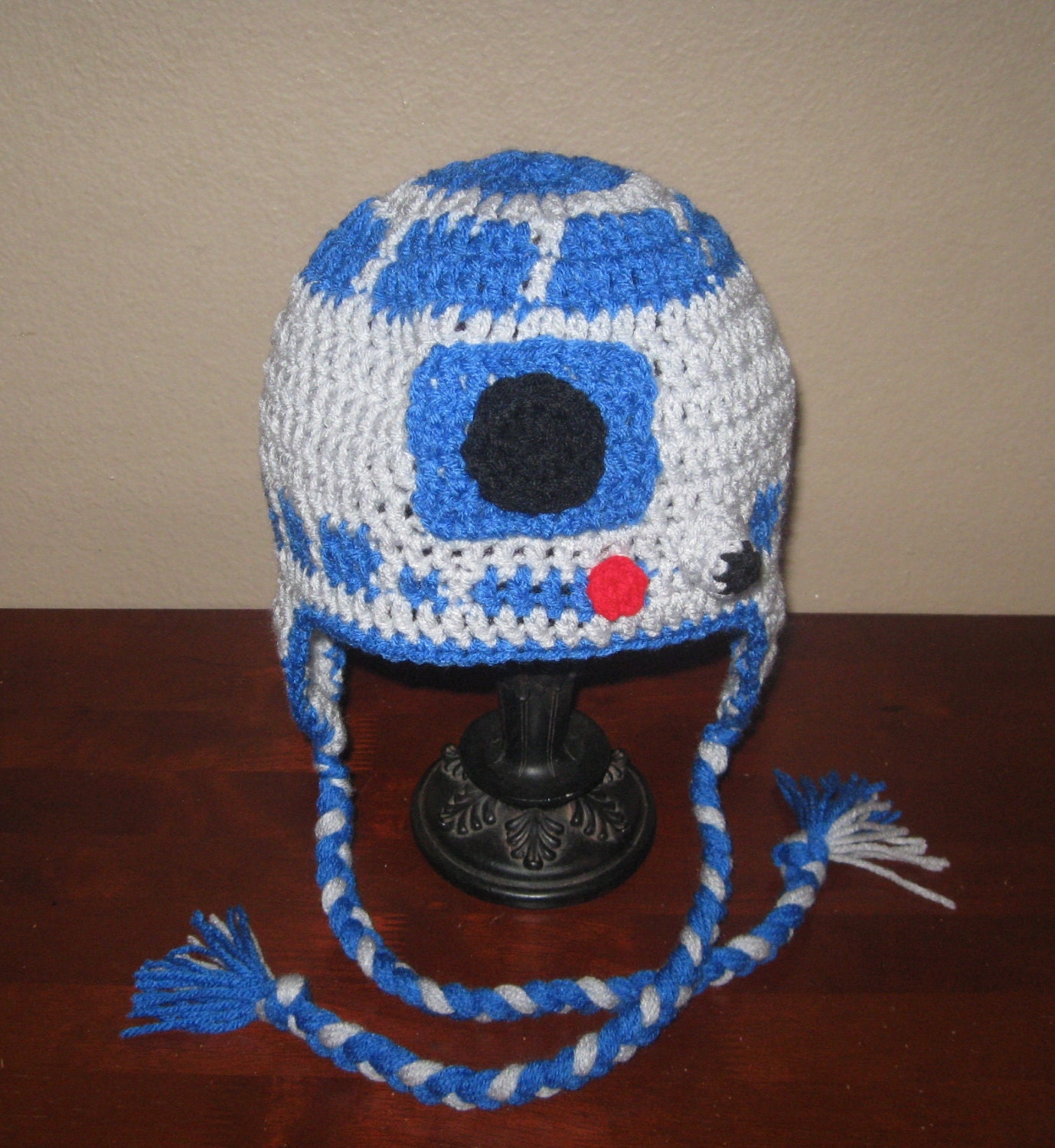 Droid Ear Flap Hat - Newborn to Adult Sizes