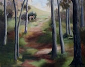 PROMINSED LAND Original Oil Painting 