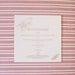 Rose Floral Menu - set of 50