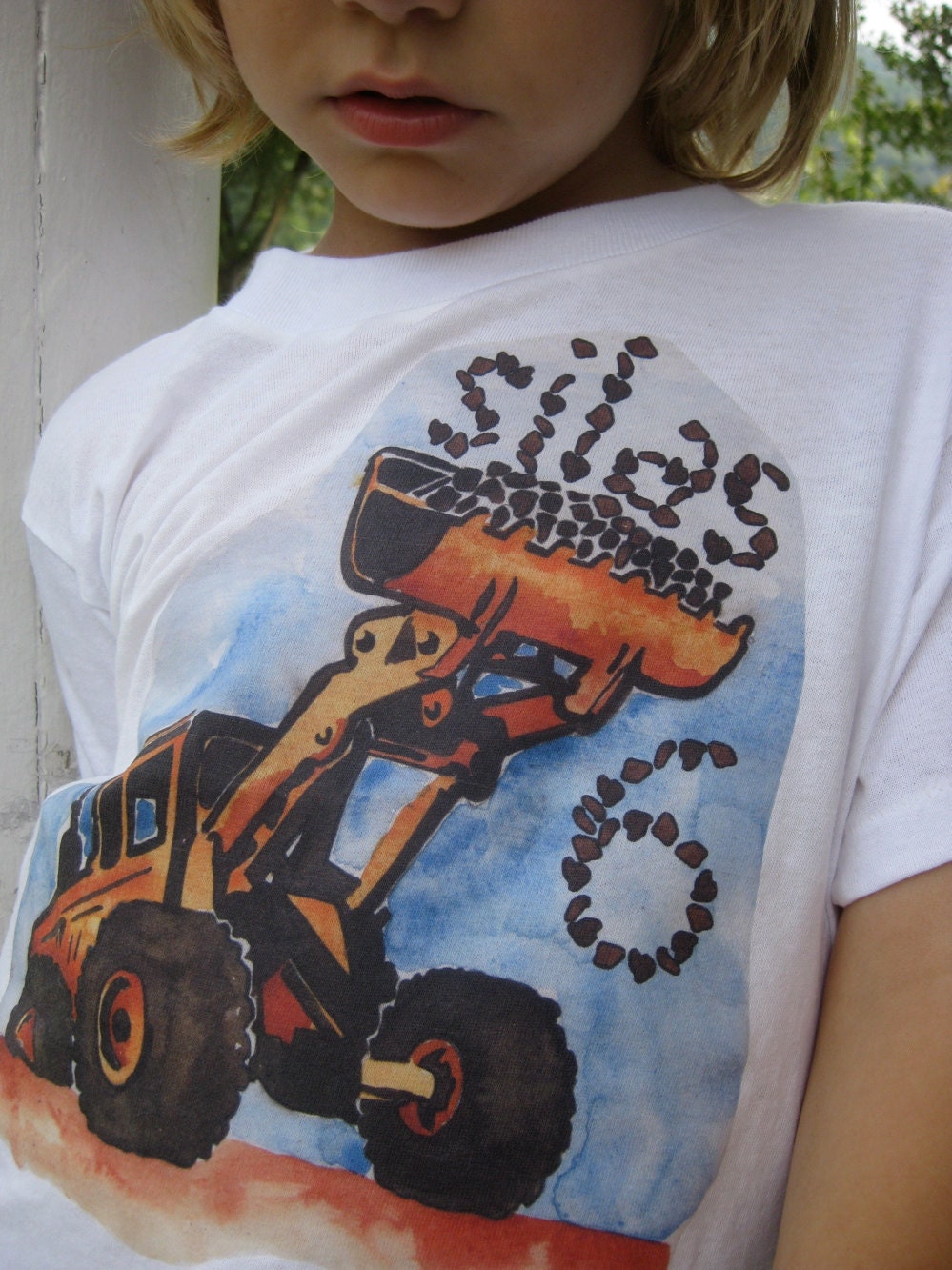 Construction birthday shirt