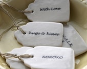 5 Everlasting Eco Porcelain Gift Labels
