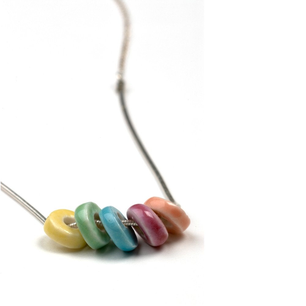 Candy Disk Necklace