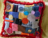 dream me a rainbow pillow-made to order