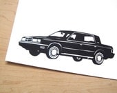 Car Silhouette Paper Cutting