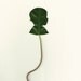 Custom Freehand Leaf Silhouette Portrait Bouquet-- Reserved for Farrah