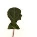 Leaf Silhouette Freehand Custom Portrait