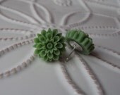 Chrsanthemum Studs in Choice of Red Orange Yellow Green Blue Purple Pink White Brown Teal