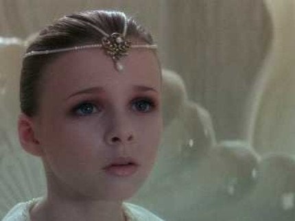 Childlike Empress Never Ending Story Head Piece - Freshwater Pearls - Custom Made