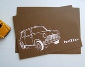 Hello, Mini. Mini Cooper Card
