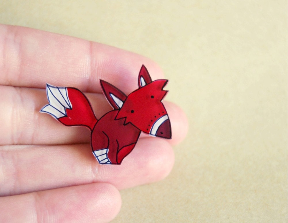Fox Brooch