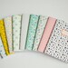 Personalized journals - Back to school kit - pack of 3 - 10 patterns available