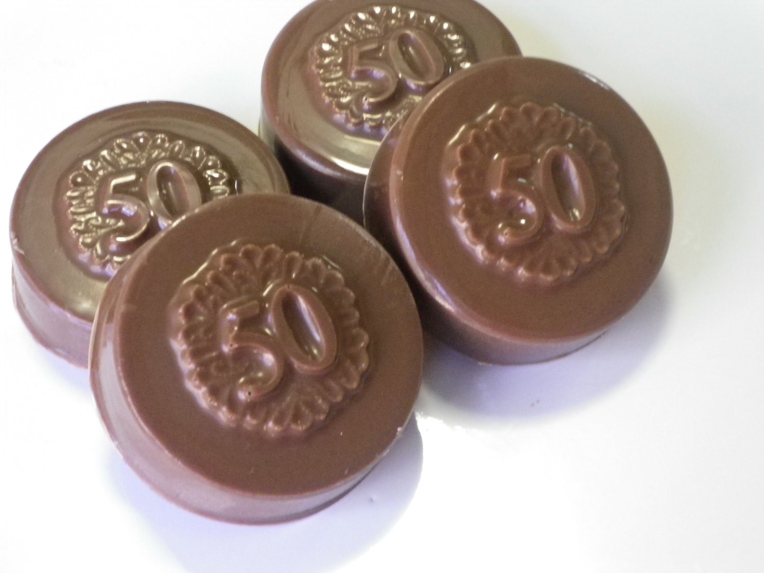 2 Dozen   50th Birthday Anniversary Chocolate Covered Oreos