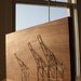 Dave Marcoullier - Wood Routing (Oakalnd Cranes - 12x18) - Walnut
