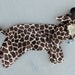 Petite Giraffe Pet Costume- have your own tiny lap giraffe -size MEDIUM Italian greyhound 16 inches long