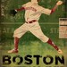 Boston Baseball Club boston red sox fenway park original illustration gallery wrap on canvas 12 x 16