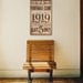 Chicago Bears Football club typography original graphic art on canvas 6 x 12 x 1.5 by gemini studio