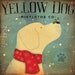 Yellow Dog Mistletoe giclee archival signed artist's print by gemini studio 10 x 10