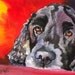 Cocker Spaniel Art Print of Original Watercolor Painting - 8x10