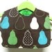 Cute Fruit Pear Boutique Baby Bib