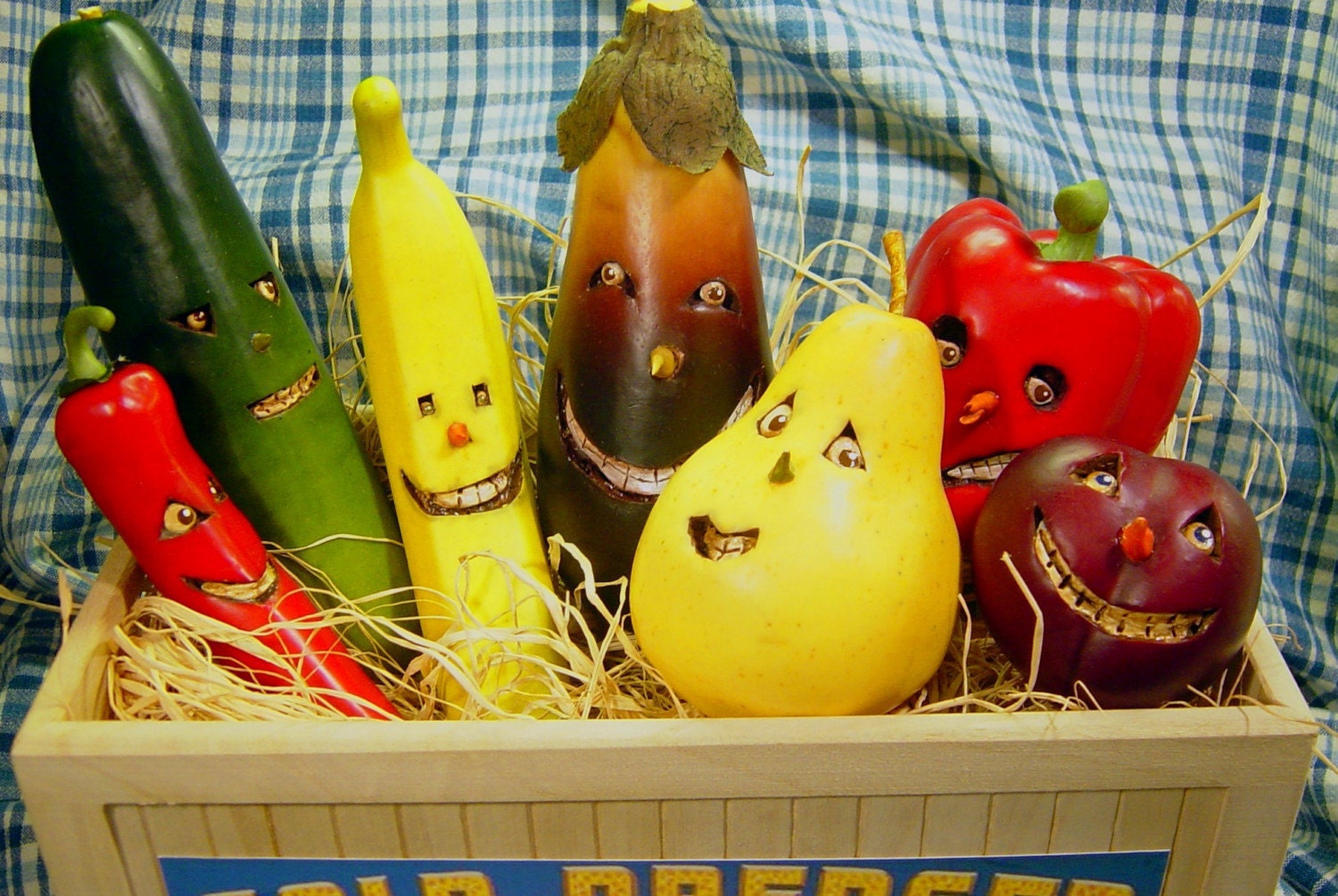 Weird Fruit and Veggie Crate-For Someone Who Has Everything