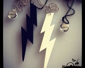 Thunder laser cut (black or white) or blue