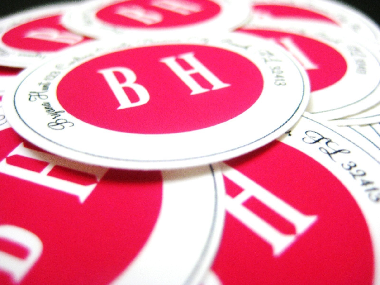 Custom Address Labels--Set of 60