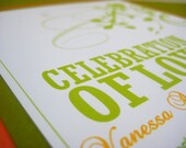 Modern Autumn Wedding Invitation