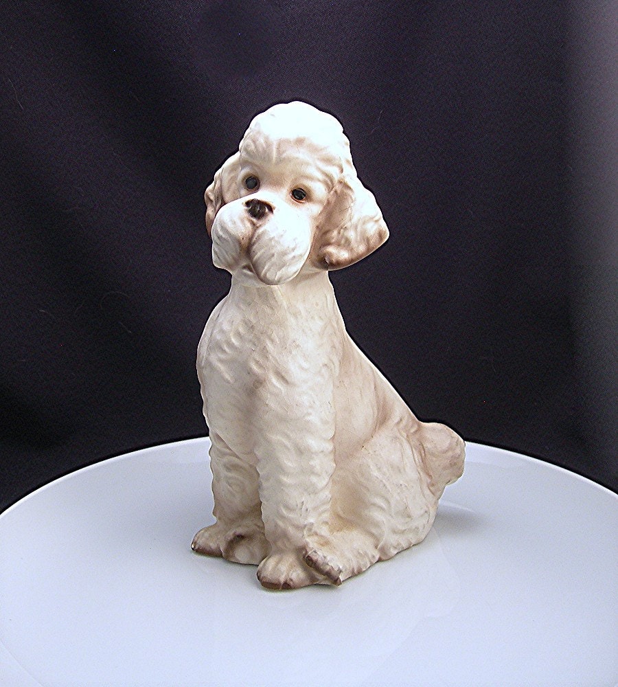 standard poodle figurines