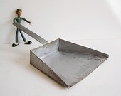 Vintage Dustpan Vintage Industrial Dustpan Metal Dustpan