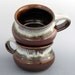 Soup Mugs/ Soup Bowls -16 oz. Earthtones / handmade wheel thrown pottery